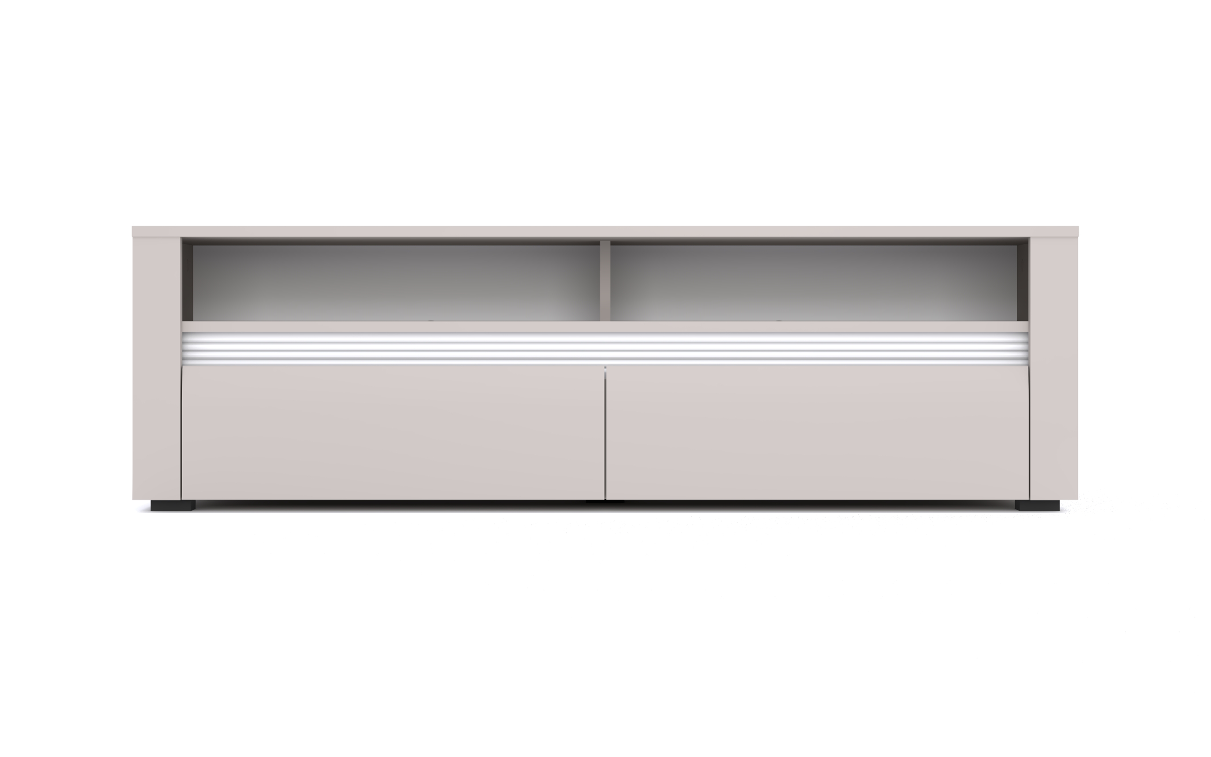 TV cabinet Varis, cashmere + white  1